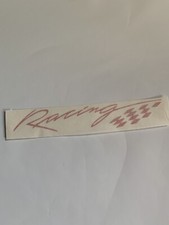 Adesivo decalcomania da corsa