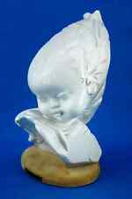 Domenico Matteucci Scultura Futurista ceramica Busto ragazza cinese Faenza 1900