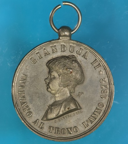 Torino carnevale medaglia - medaglia, 1872
