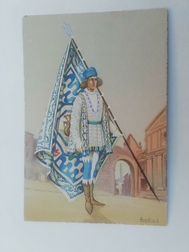Cartolina anichini palio - cartolina,