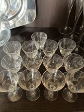 13 BICCHIERI DA LIQUORE IN