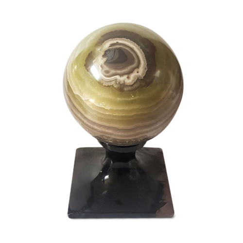 Scultura tavolo sfera onice - scultura,