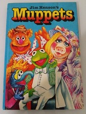 Jim Henson's Muppets Libro game book vintage 1982 Muppet Show Kermit Piggy Gonzo