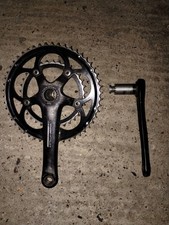 Guarnitura Campagnolo 10 Velocità 2 Anelli 172,5mm 50/34t Ultra Coppia