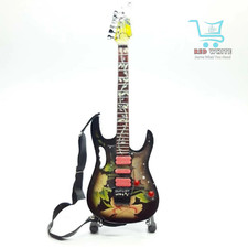 Chitarra miniatura Ibanez JEM77 FP Steve Vai motivo floreale 2003 da collezione