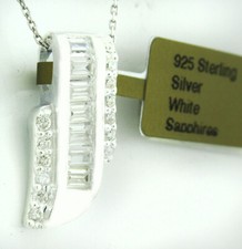 LAB WHITE SAPPHIRES  0.63 Cts