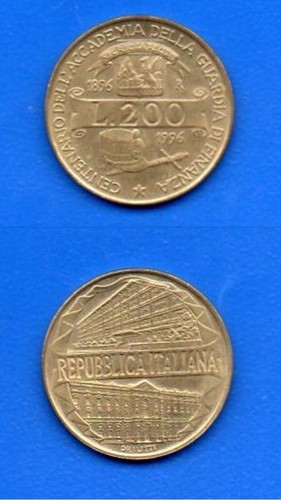 200 lire commemorative 1990 - 200,