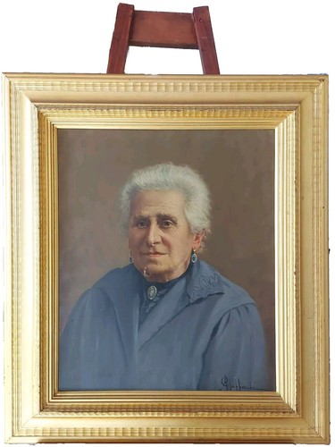 Ritratti uomo donna olio - uomo, e