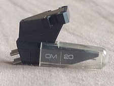 ORTOFON OM 20 -testina per giradischi con stilo Originale in ottime condizioni