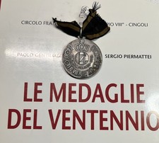 MEDAGLIA  VENTENNIO FASCI CONI