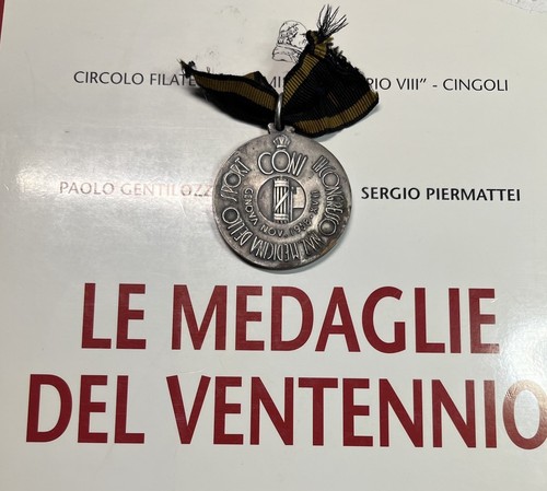 Medaglia ventennio fasci coni - ,