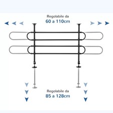 Griglia Auto Cani Universale Divisorio Regolabile per Viaggi Sicuri Salvaspazio