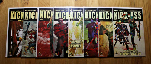Kick ass set completo - kick-ass, #1-8