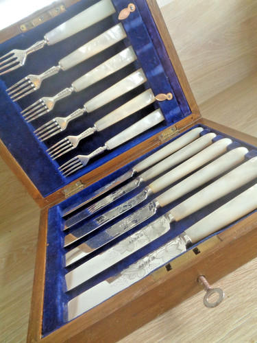 Argento coltelli forchette - coltelli,