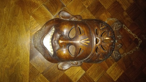Maschera etnica coccio - maschera,