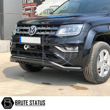 City Bar per VW Amarok 2010-17 Nero Opaco (Protezione Paraurti Spoiler Nudge Bar)