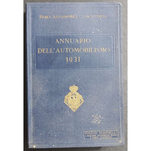 Annuario dell automobilismo - annuario, dell'automobilismo