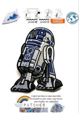 patch star wars R2-D2 droid C1-P8 iron toppa termoadesiva guerre stellari robot