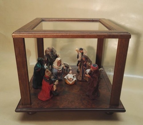 Presepe napoletano teca con - presepe,