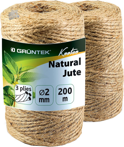 Spago iuta naturale - 2mm, 2