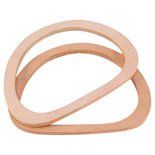 2pz manici legno forma - 2pz,