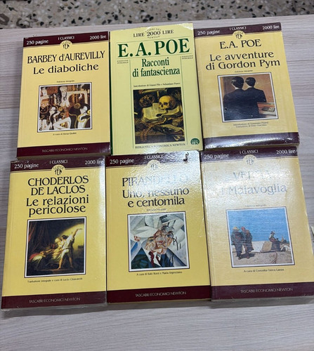 Lotto libri classici - 6, newton