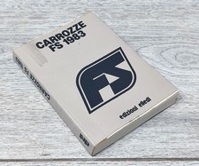 MINI LIBRO MANUALE CARROZZE FS