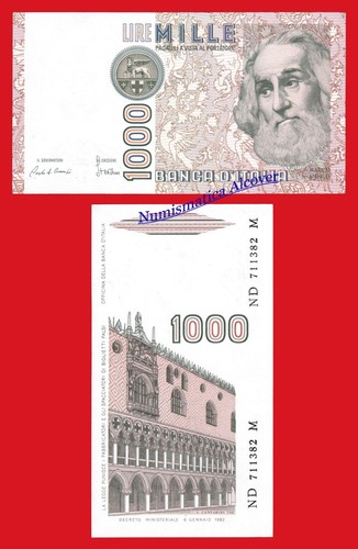 Italia italy 1000 - italia, liras