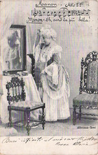 23-72A) CARTOLINA OPERA MANON ATTO 2 ALTEROCCA TERNI VIAGGIATA