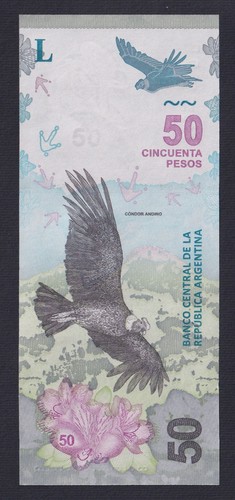 Banconota argentina pesos - argentina, 50