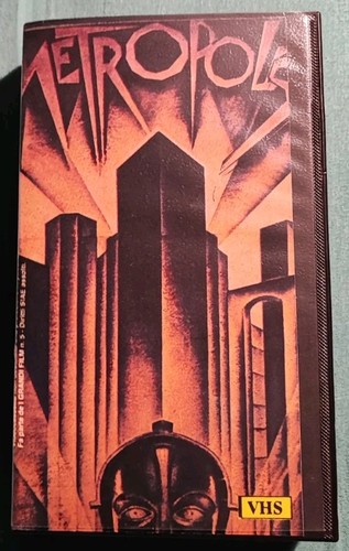 Vhs metropolis fritz - vhs, lang