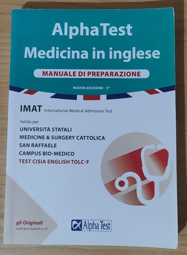 Alpha test imat medicina - imat, in