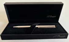 DUPONT ARGENTO SFERA + PORTAMINA IN OTTIME CONDIZIONI E FULL SET!