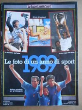 Foto di un anno di Sport 1989 Gazzetta Sport - Scudetto Inter Milan Coppe [GS50]