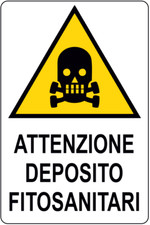 Adesivo segnaletica ATTENZIONE