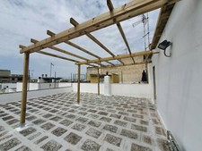 Pergola addossata 4x9 tettoia