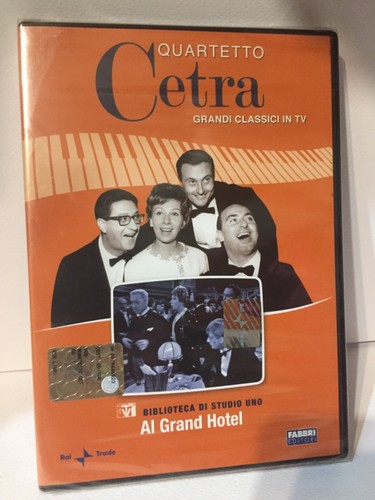 Quartetto cetra dvd - cetra, nuovo