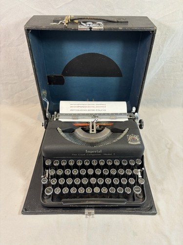 Macchina scrivere imperial t - a,