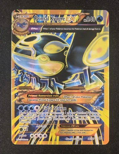 Pokémon primal kyogre full - primal, ex