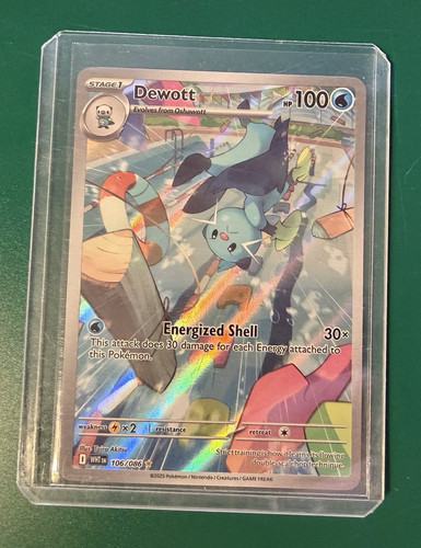 Pokémon tcg dewott 106 086 - pokémon,