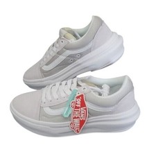 New Vans Old Skool Over Womens Gray Platform Shoes Size 10 Skater Grunge Party