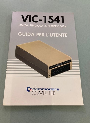 Manuale originale vic 1541 - originale, vic-1541