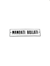 Insegna smaltata originale