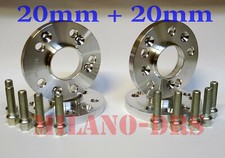 KIT 4 DISTANZIALI RUOTA 20+20mm MERCEDES CLASSE ML (W163-W164-W166) + BULLONI
