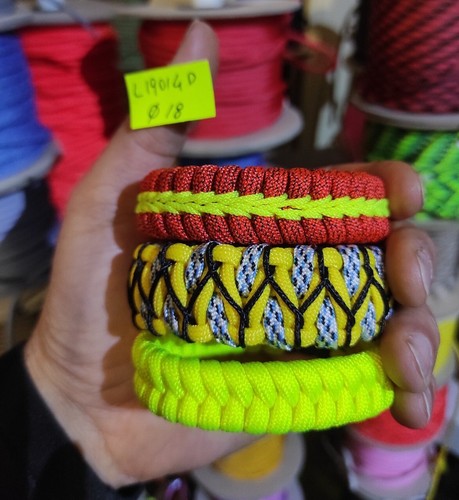 Tris bracciali paracord - tris,
