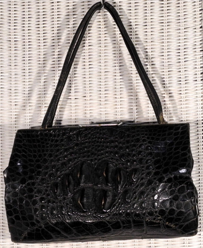 Antica borsa mano foderata - borsa, a