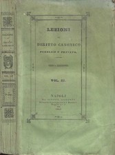 Lezioni di Diritto Canonico