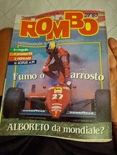 ROMBO N*3/1987- POSTER ALBORETO -JOHANSSON- ELIO DE ANGELIS  - VOLKSWAGEN 4X4