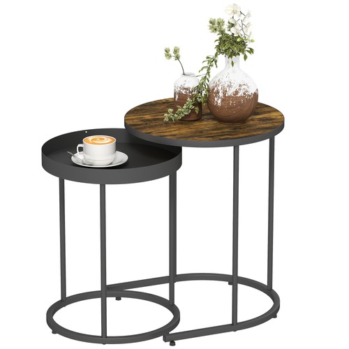 Homcom set tavolini - di, 2