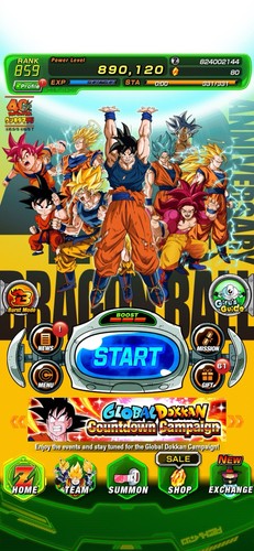 Dragon ball dokkan - ball, battle